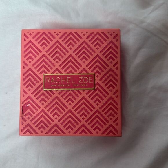 Rachel Zoe Sterling Silver/Cubic Zirconia Double Chain Bracelet. - Picture 4 of 5